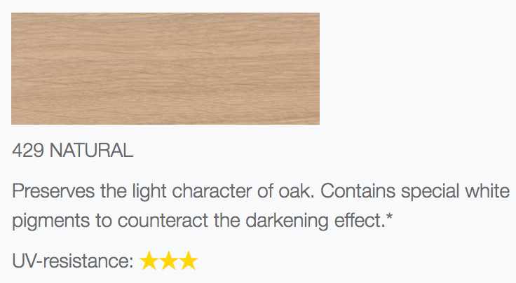 429 Natural Look Osmo Oil Preserves The Light Characteristics Of Oak
