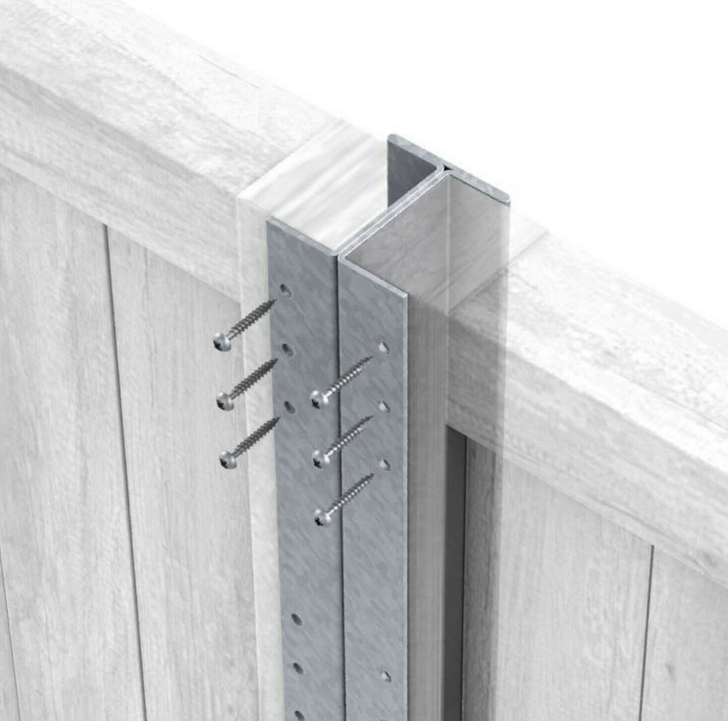 Galvanised Steel Fence Posts with screws