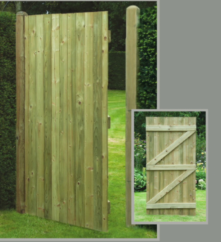 KDM Tongue & Groove Side Gate