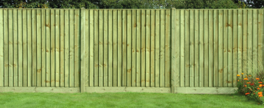Premium Featheredge Pressure Treated wood Fence Panels