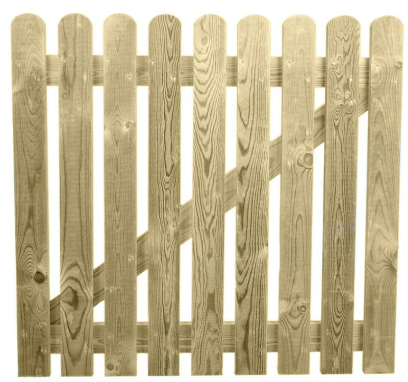 Pressure Treated Picket Side Gate
