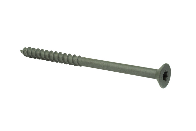 200 Green Coated Timber-Tite Wood Screws