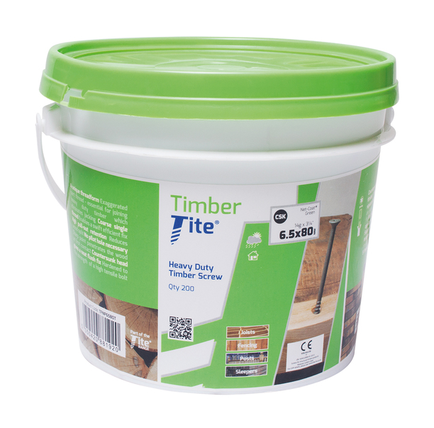 200 Timber-Tite Heavy Duty Wood Screws