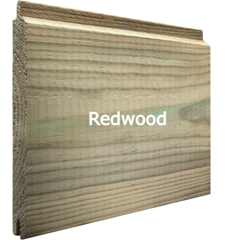 Free 15cm Sample - T&G Cladding - redwood