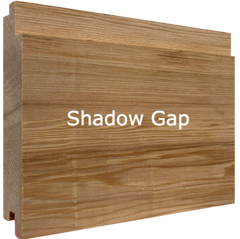 Free Canadian Cedar Sample (15cm) shadow gap
