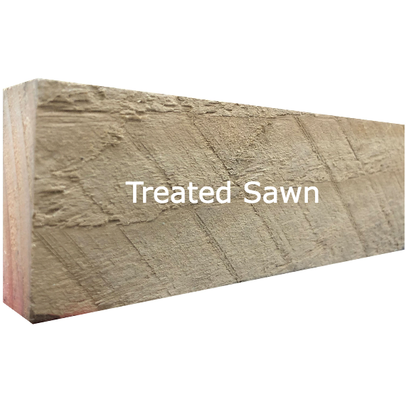 Free 15cm Sample - 2" x 1" Timber - treated sawn