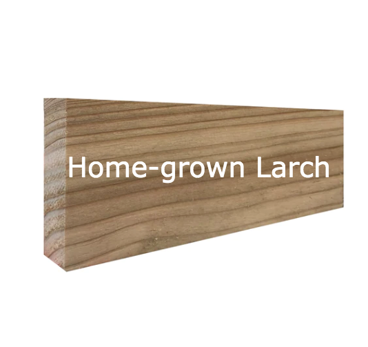 Free 15cm Sample - 2" x 1" Timber - home-grown larch