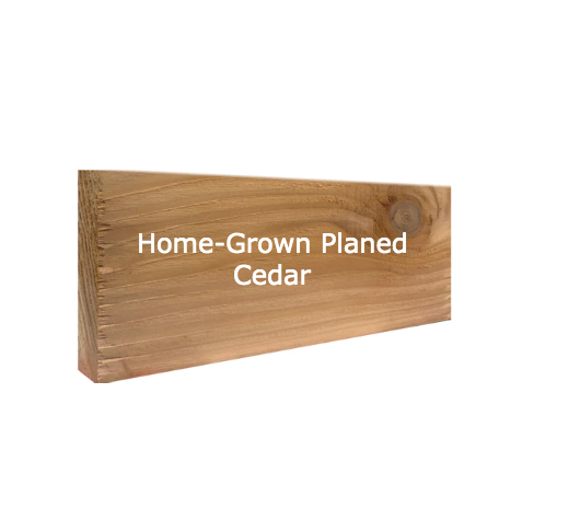 Free 15cm Sample - 3" x 1" Timber - home-grown planed cedar