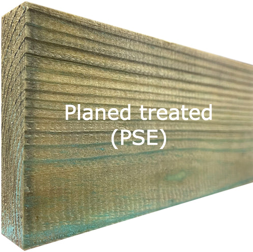 Free 15cm Sample - 6" x 1" Timber - planed treated (PSE)
