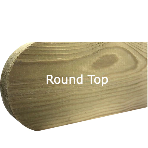 Free 15cm Sample - Picket Pale - round top