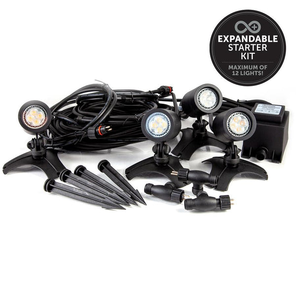 Ellumiere Small Outdoor Spotlight Starter Kit