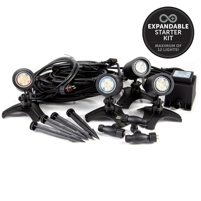Ellumiere Small Outdoor Spotlight Starter Kit
