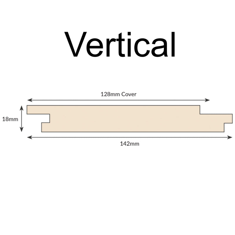 Shadow Gap - Larch Home-Grown - 145mm x 19mm