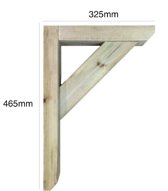 Pressure Treated Porch Gallow Bracket