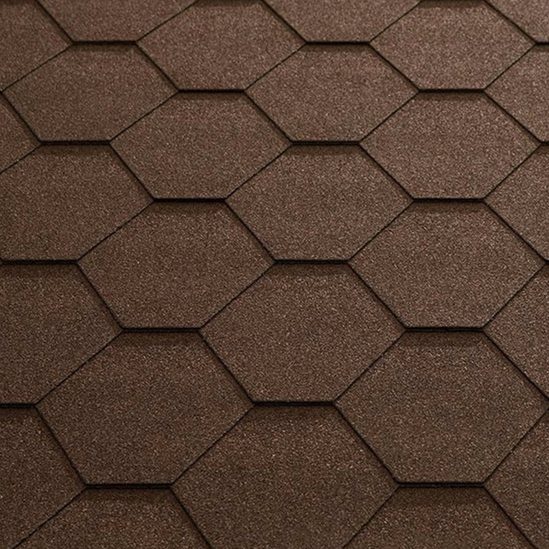 Premium Pergola -  Katepal Brown Shingle Roof