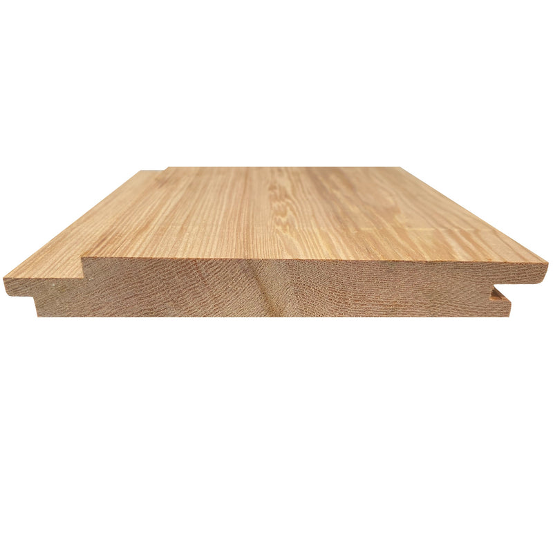 Cedar Shadow Gap Outdoor timber Cladding showing the side profile