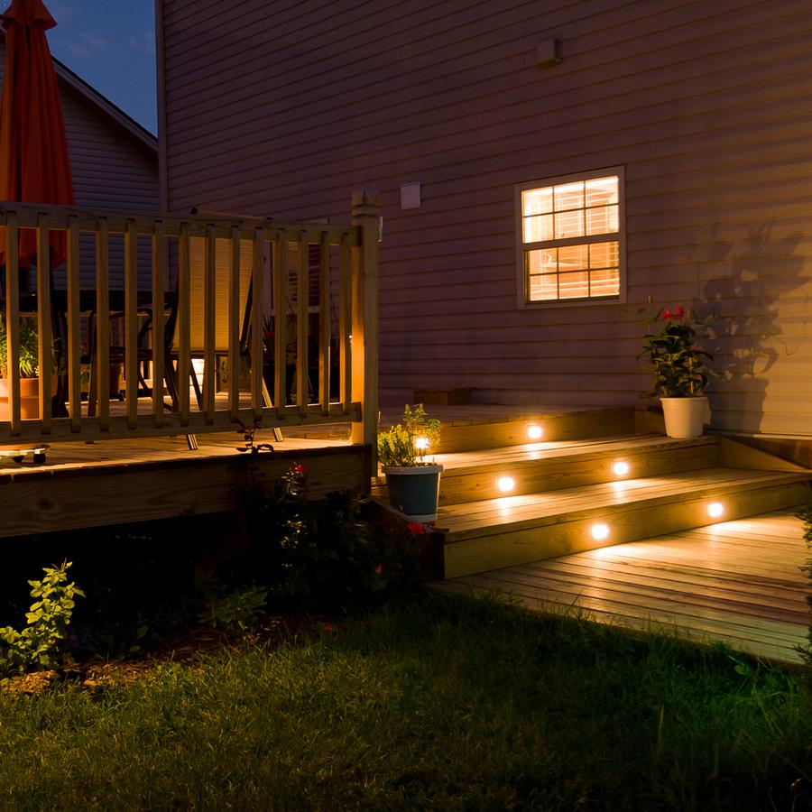 Decking With Ellumiere Outdoor Lighting