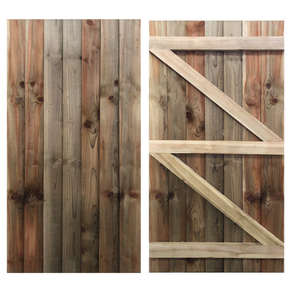 Handmade Featheredge Pressure Treated timber Side Gate
