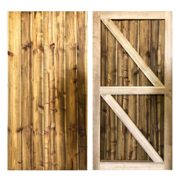 Padstow Wooden Garden Featheredge Gate (1.8m High)