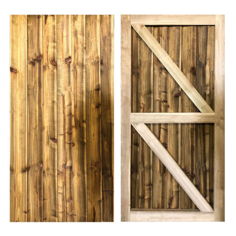 Padstow Wooden Garden Featheredge Gate (1.2m High)