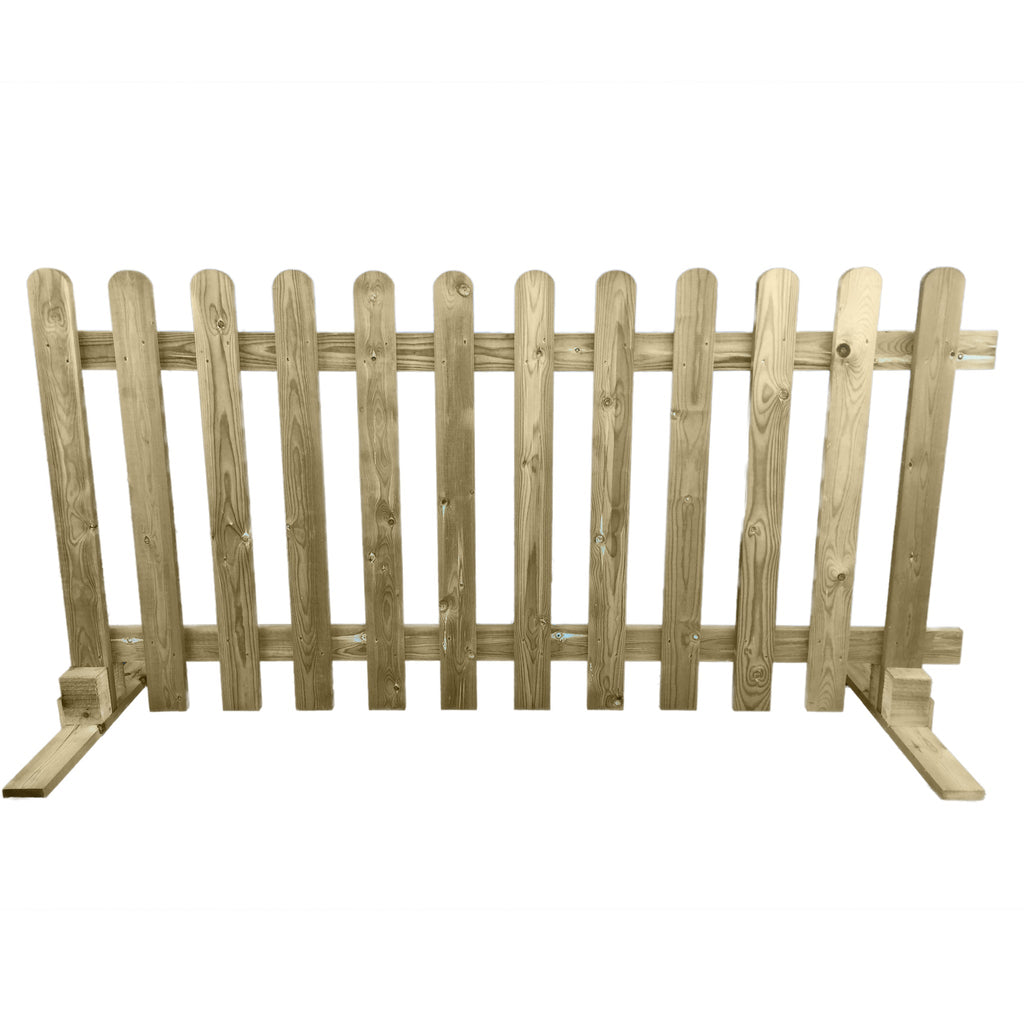 Freestanding Pressure Treated timber Picket Fence Panel