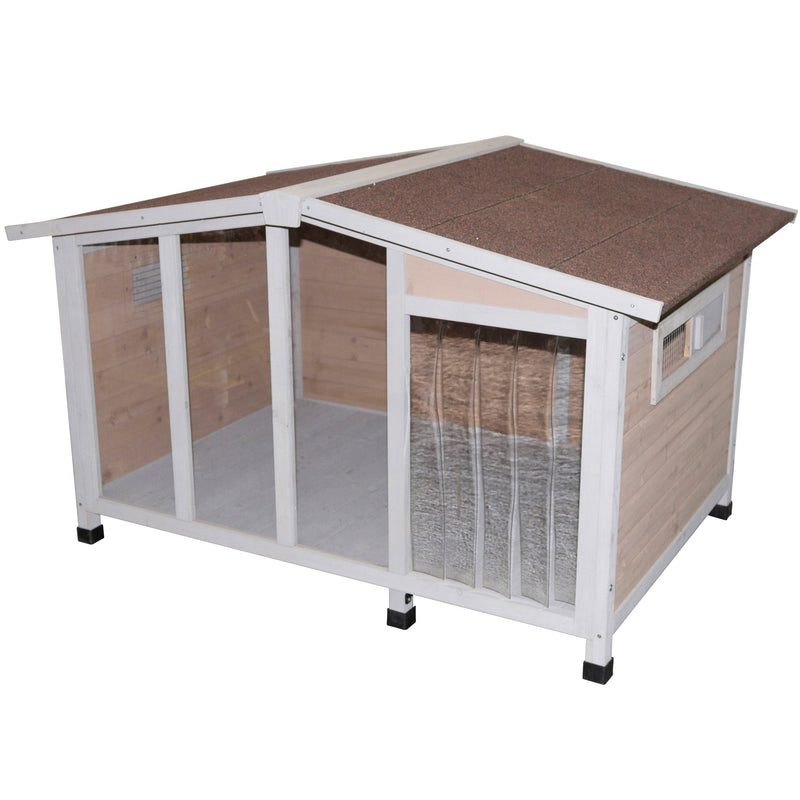 Kerbl Dog House with Glass Front