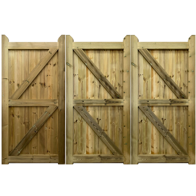 Highampton Gates Bifold 3 leaf