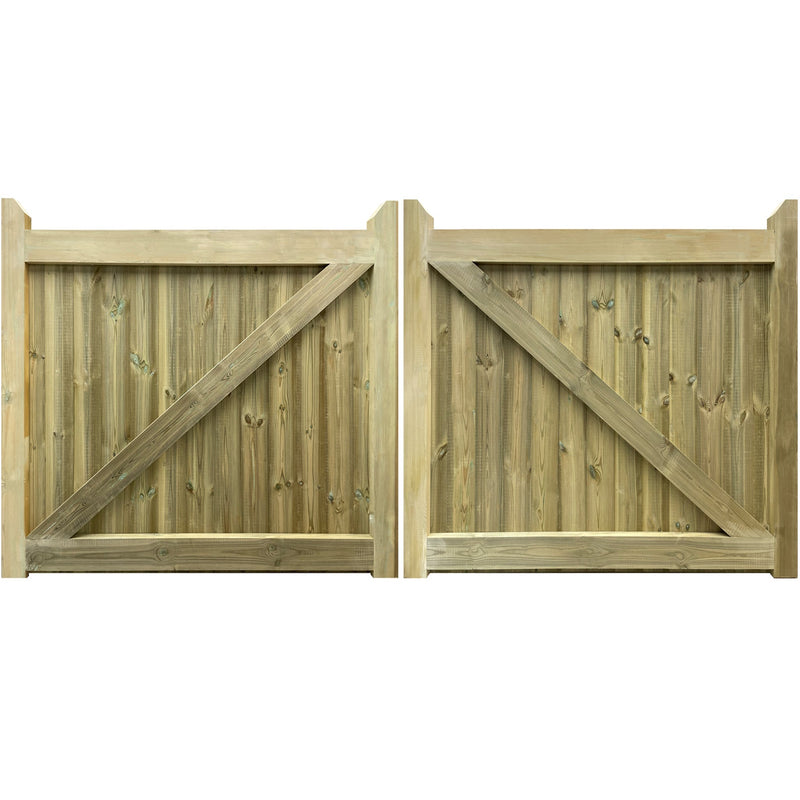 Highampton Mortise & Tenon Tongue & Groove Entrance Gates