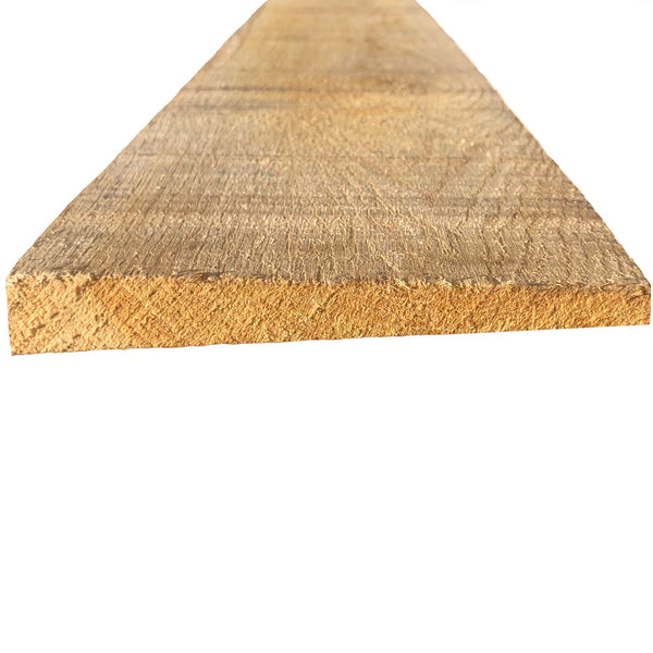 Premium Grade Oak Hardwood timber Featheredge Fencing Board