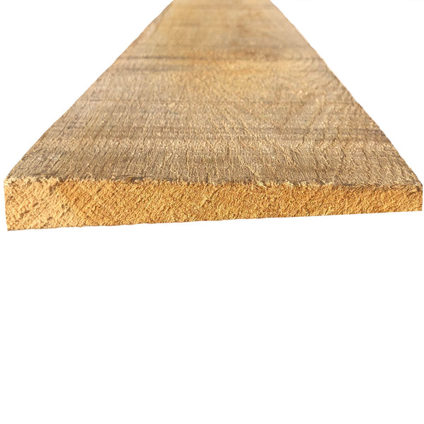 Premium Grade Oak Hardwood timber Featheredge Fencing Board