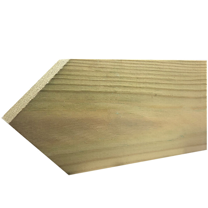 3 inch by 1 inch Pointed Top Treated timber Picket Fence Pale
