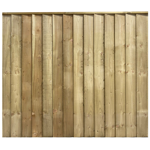 premium featheredge pressure treated timber fence panels