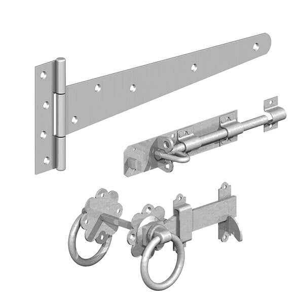 Galvanised Side Gate Fixing Kit