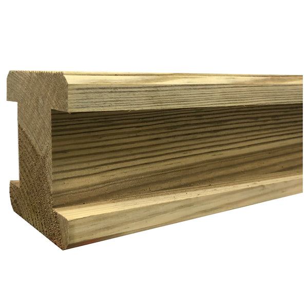 KDM Planed Rebated timber Fence Posts