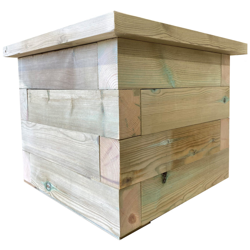 Handmade Heavy Duty Square wood Planter