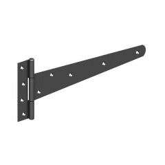 Epoxy Black Strong Tee Hinge for a gate