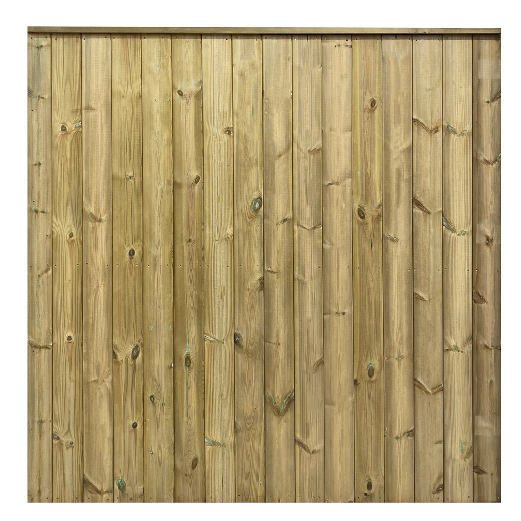 Premium timber tongue and groove fence panel