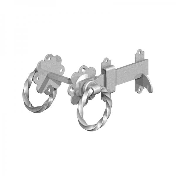 6" Twisted Gate Ring Latch 